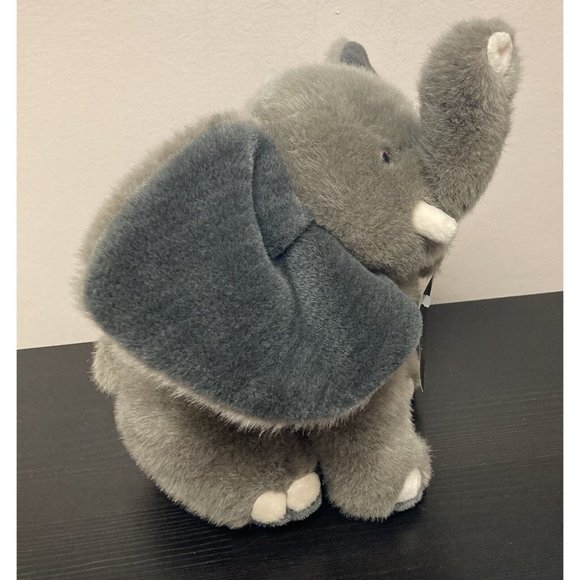 Vintage 1994 24K Polar Puff Cameron Gray Elephant Plush Stuffed Animal Toy - Picture 3 of 9